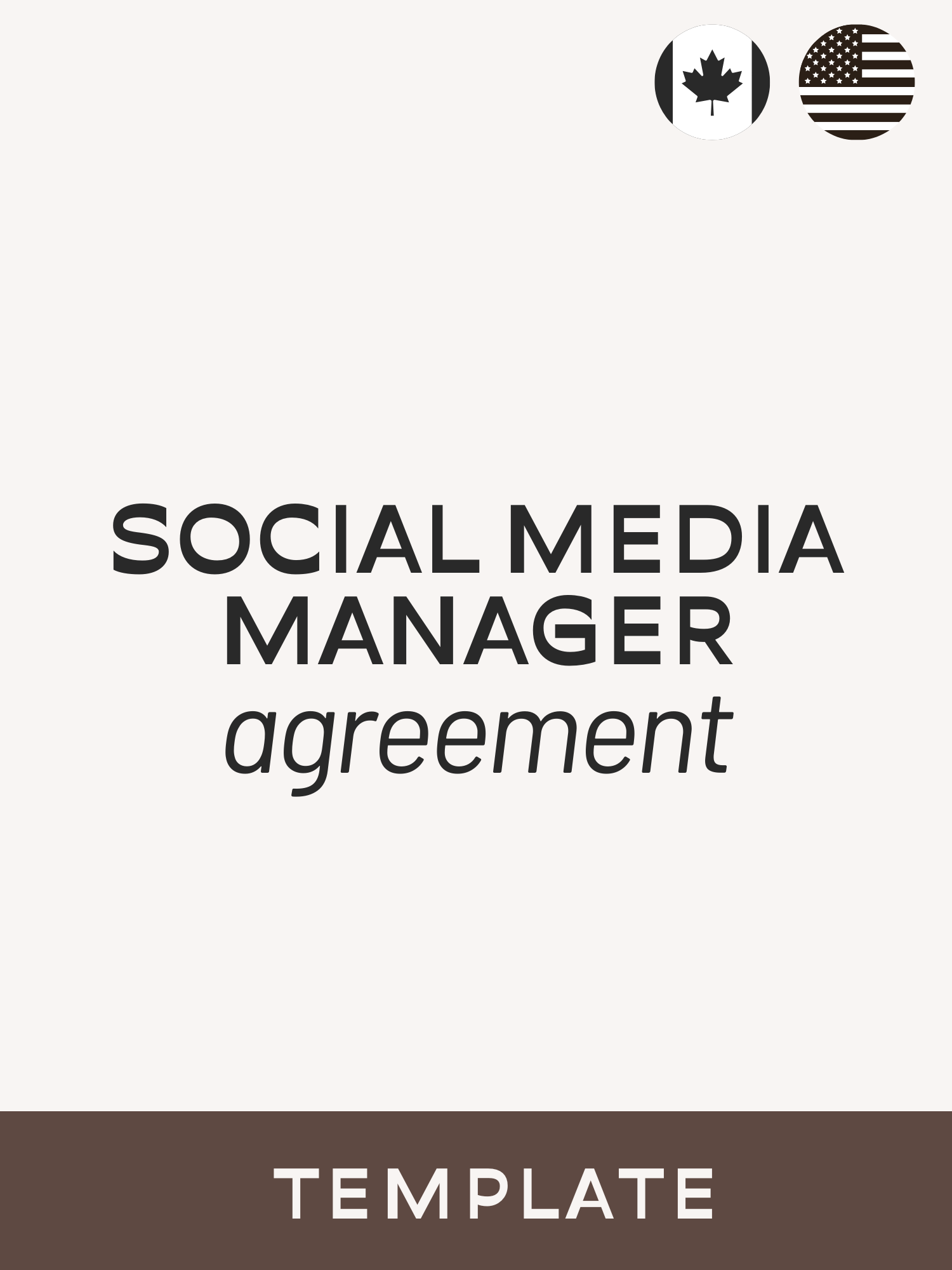 Social Media Manager Contract Template Digital Marketing Agreement Social Media Manager Contract Template Digital Marketing Agreement