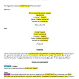 Consulting Agreement - Contracts Market