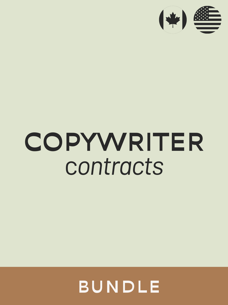 Copywriter Contract Template Bundle (VALUE: $908) - Contracts Market