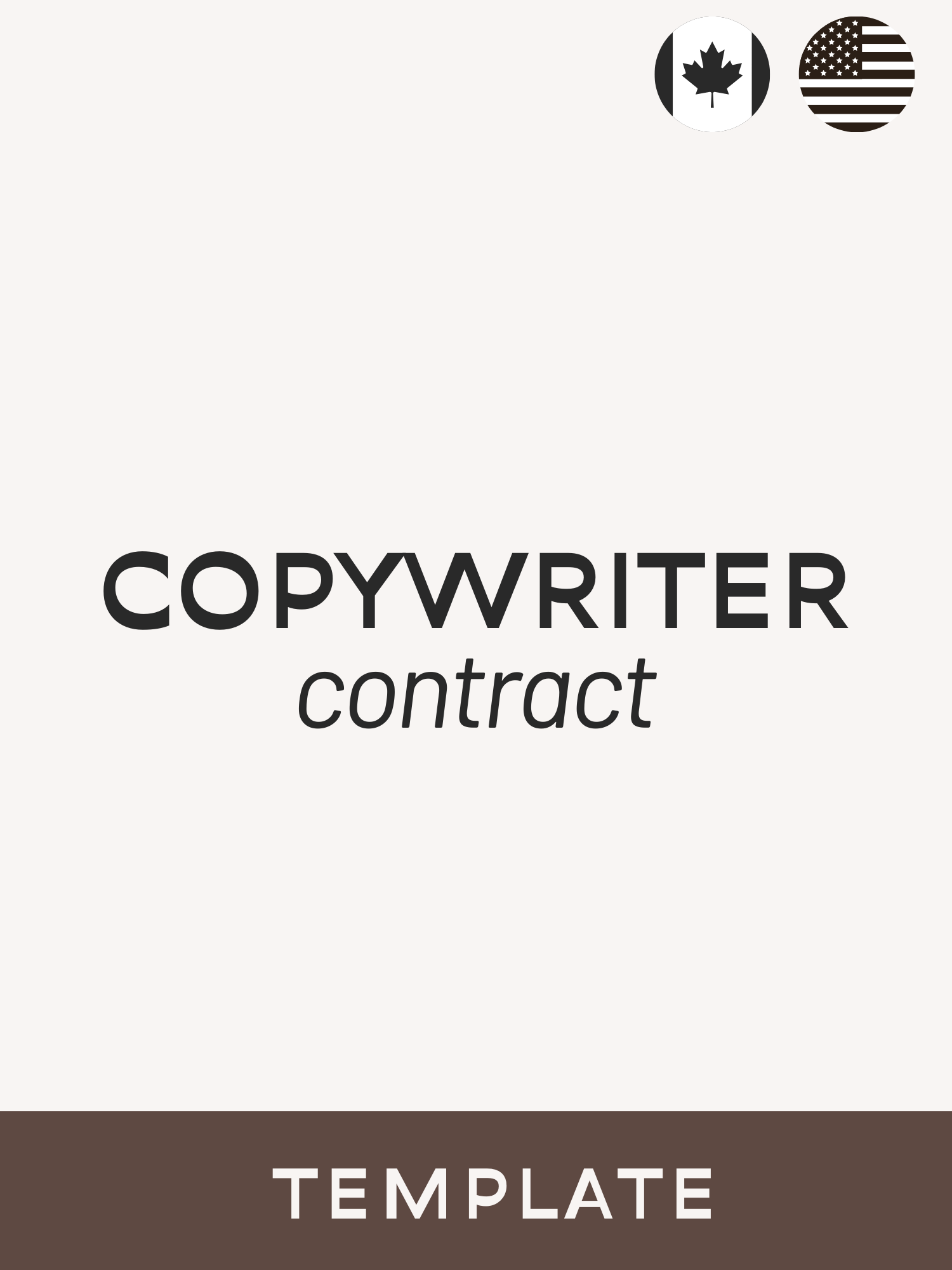 Copywriting Contract Template Freelance Writer Agreement Contracts