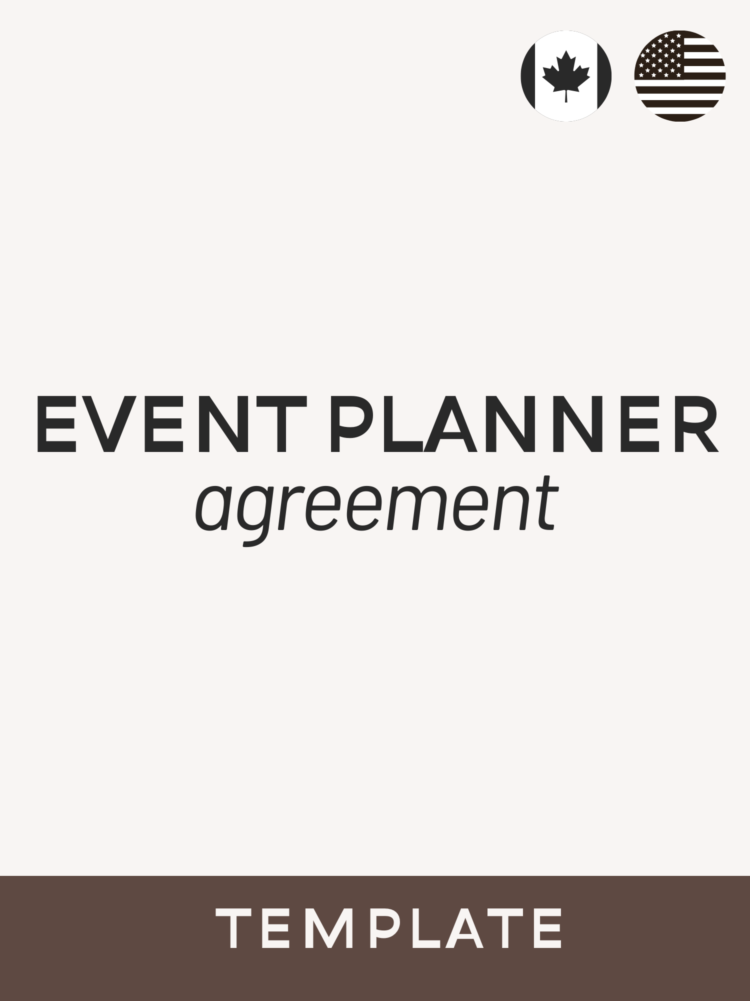 Event Planner Contract Template - Contracts Market