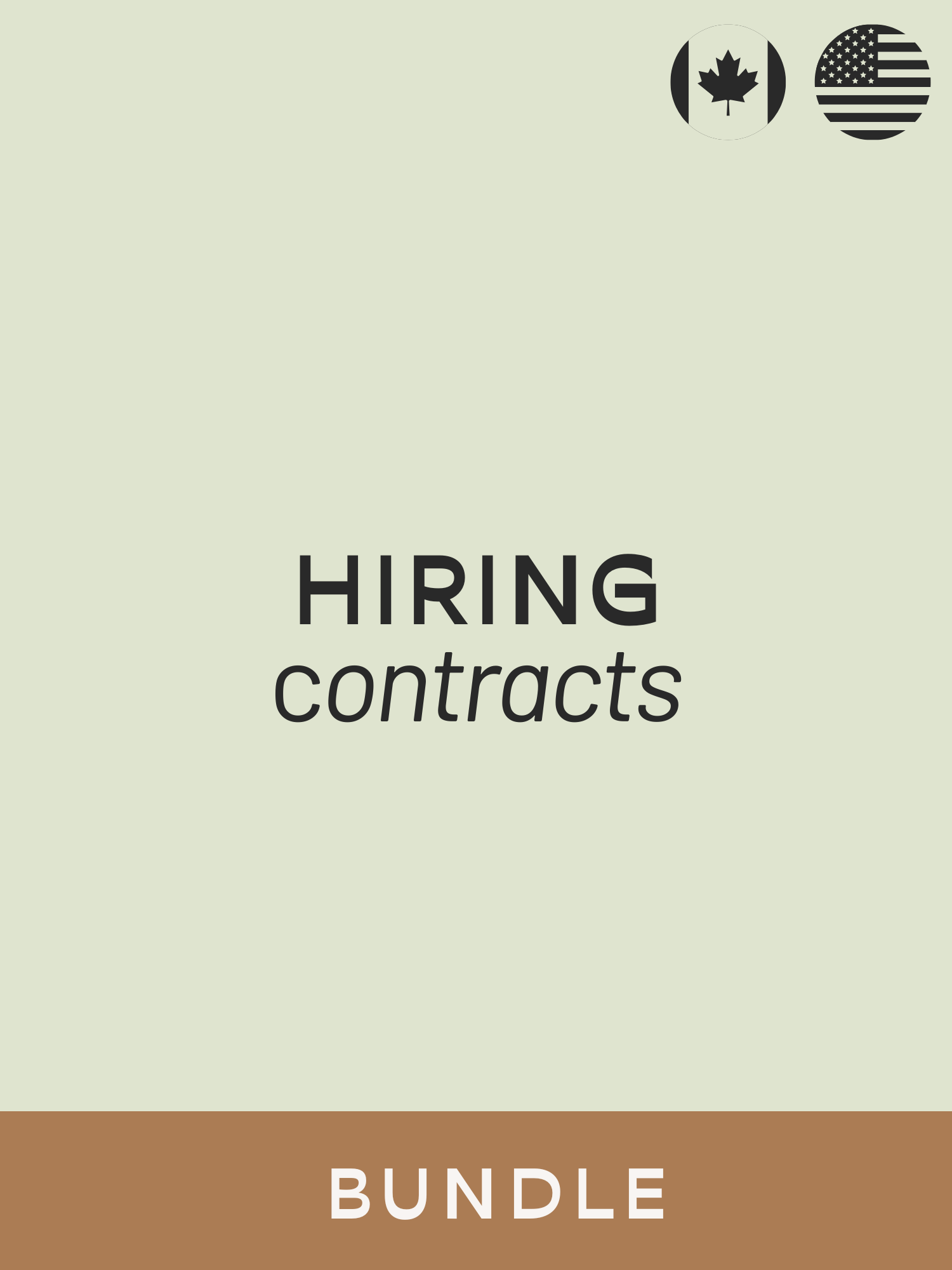 Independent Contractor Hiring Bundle (VALUE: $454) - Contracts Market