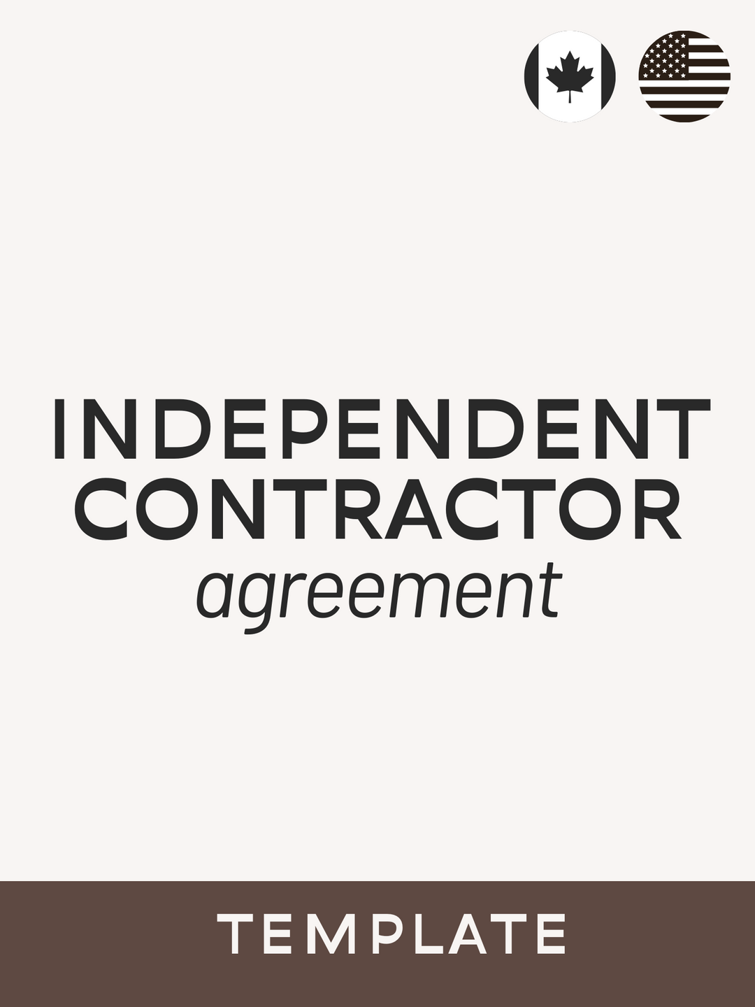Contractor File Contractor Agreement Templates | Independent Contractor Agreement ...