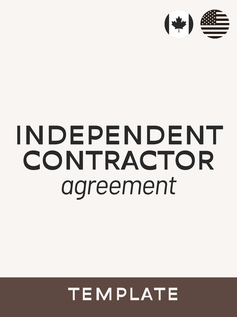 Independent Contractor Agreement - Contracts Market