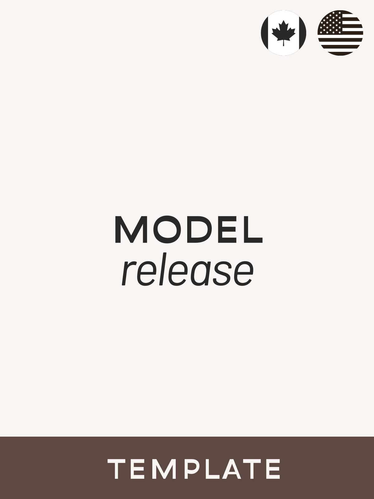 Released Model Model Release Form Templates | Photography Model Agreement | Contracts ...