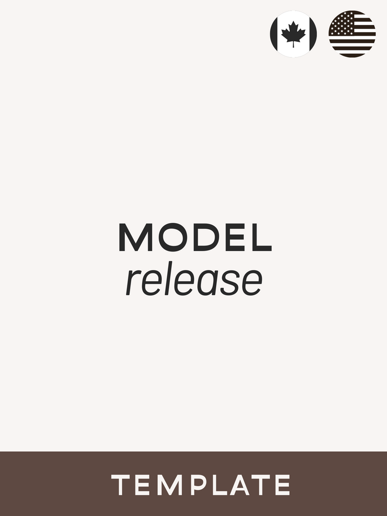 Model Release Agreement - Contracts Market