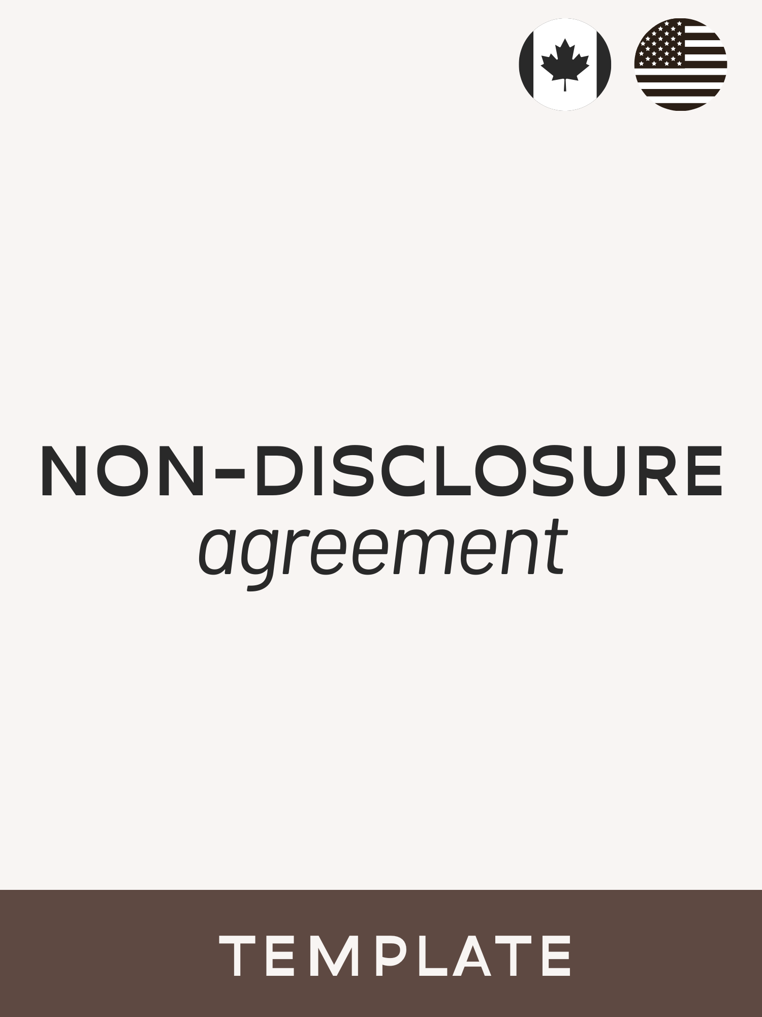 Non-Disclosure Agreement Template - Contracts Market