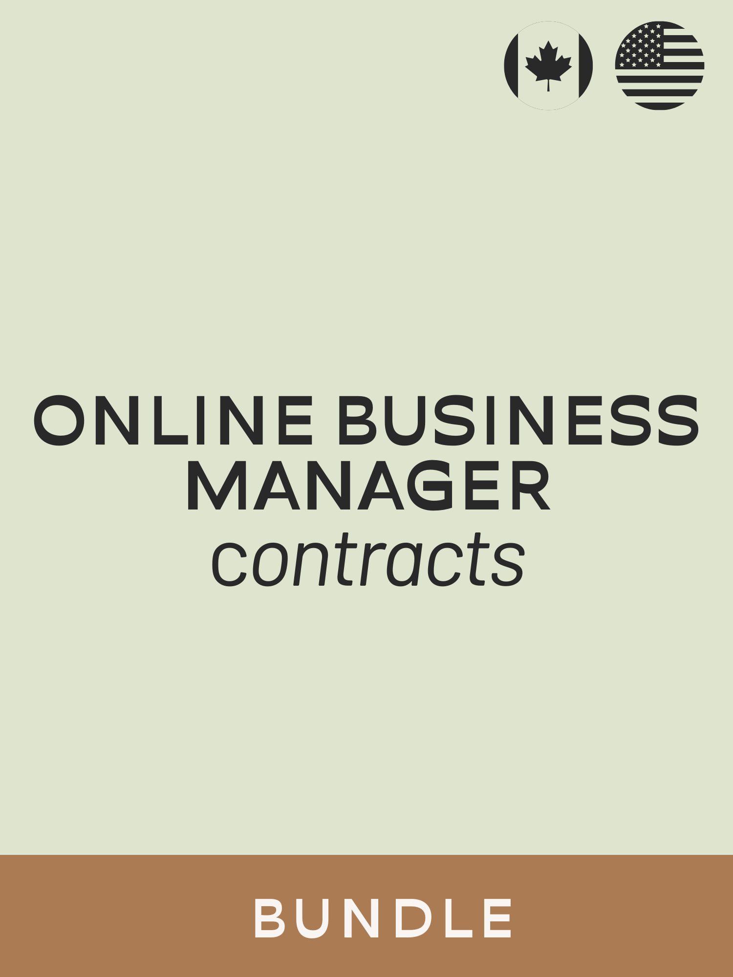Online Business Manager (OBM) Bundle - Contracts Market