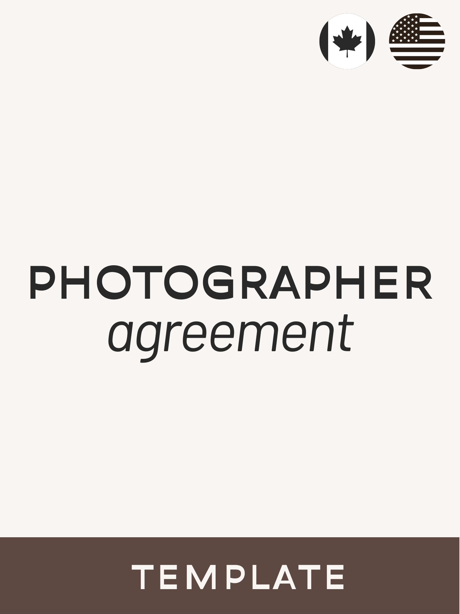 Photography Contract Template Bundle (VALUE $982) - Contracts Market