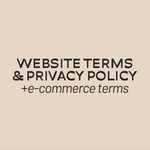 Website Terms of Use and Privacy Policy (E-Commerce Terms) - Contracts Market